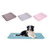 Ice Silk Cooling Pet Mat with Non-Slip Bottom