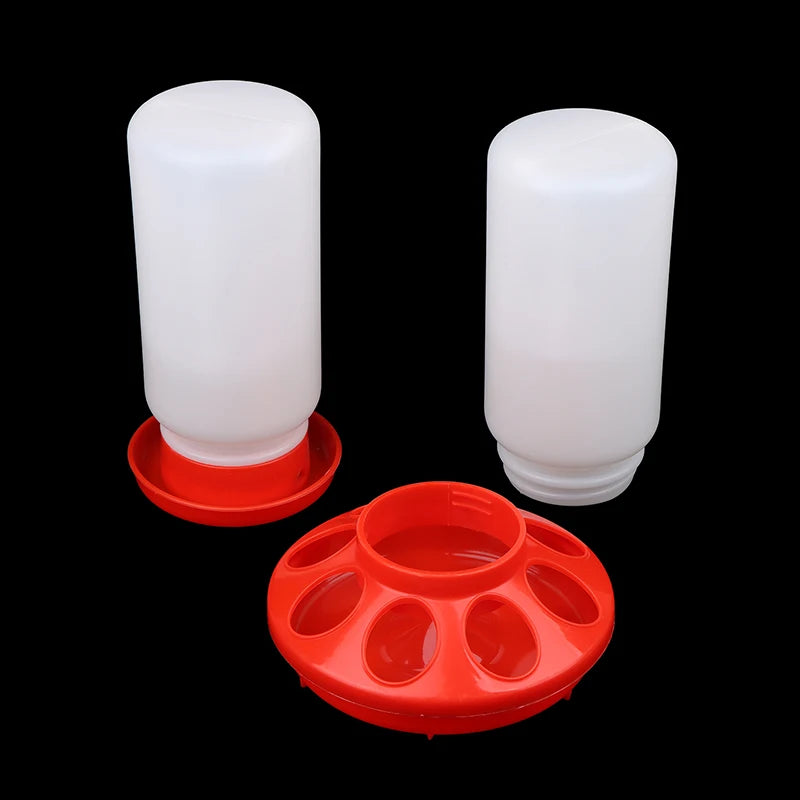 Automatic Poultry Feeder and Drinker Water Dispenser