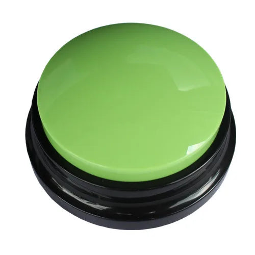 Recordable Pet Communication Buttons – 30-Second Voice Recording for Dog Training & Fun