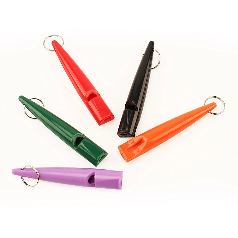 Ensemble de 5 Sifflets d'Éducation Canine