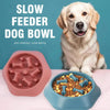 Slow Feeder Dog Bowl with Non-Slip Base