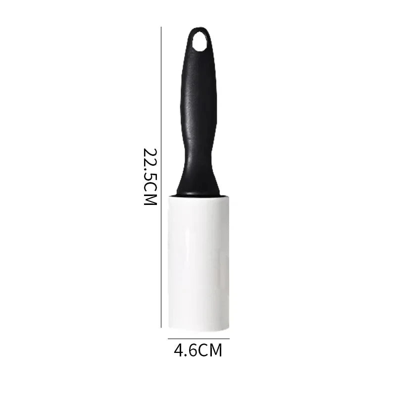 Adhesive Lint Roller with Handle for Pet Hair and Lint Removal
