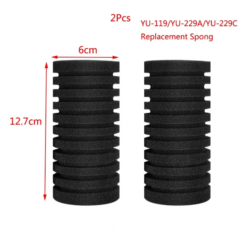 Aquarium Biochemical Sponge Filter with Air Pump Skimmer