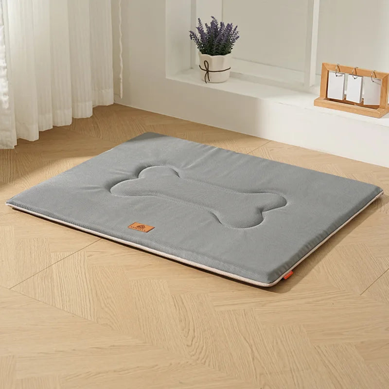 1680D Oxford Waterproof Dog Bed Mat with Sponge Cushion