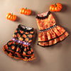 Pumpkin Lace Dog Dress for Small Dogs