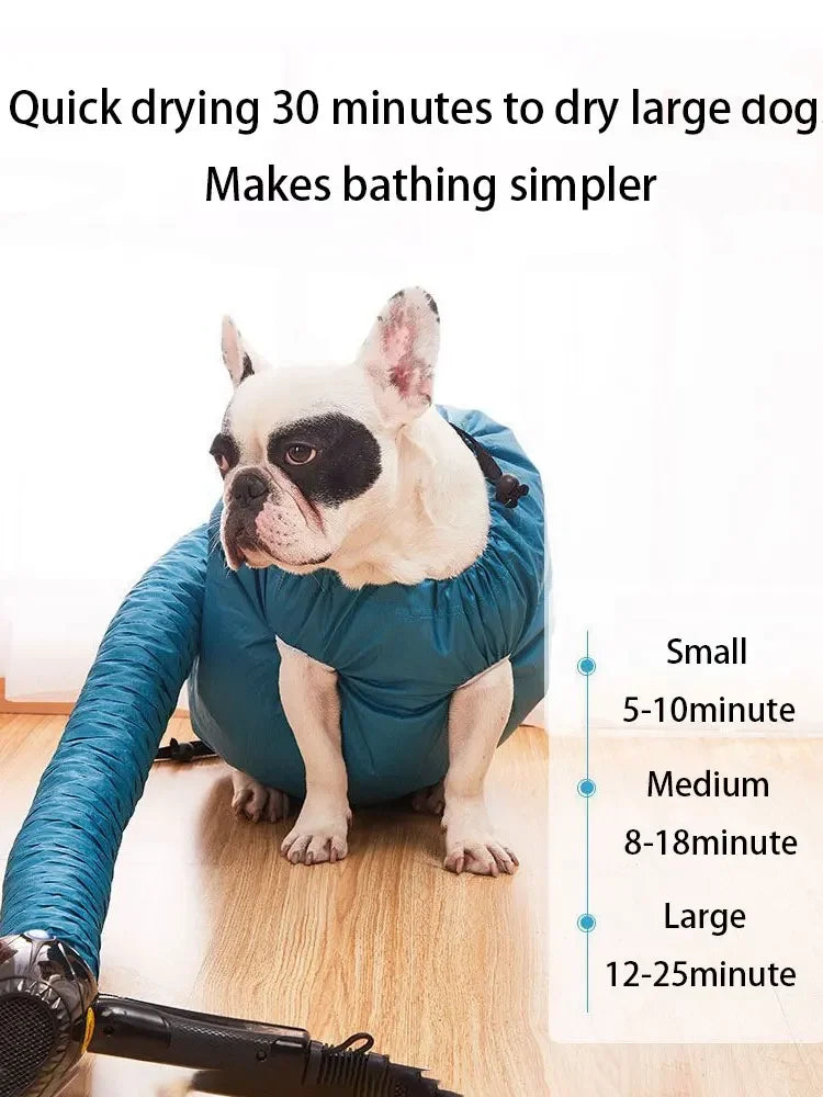 Foldable Pet Drying Bag for Dogs and Cats