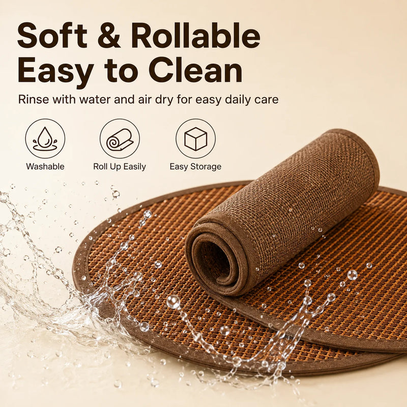 Round Woven Pet Cooling Mat