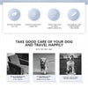 Anti-Slip Paw Grip Pads for Dogs – 4 Pack Traction Pads for Hard Floors & Injured Paws
