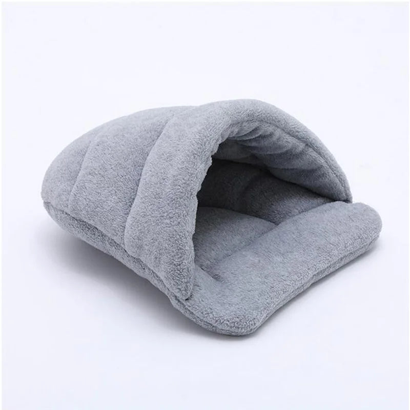 Lit-Tanière en Polaire Doux pour Petits Animaux