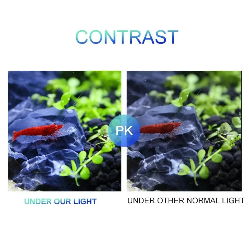 Ultra Thin LED Aquarium Light 5W 7W 10W Clip-On Waterproof