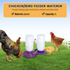 1L Chicken Feeder Bucket Waterer Automatic Drinker