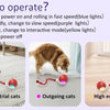 Motion-Activated Cat Toy Ball with Bird Chirping Sounds
