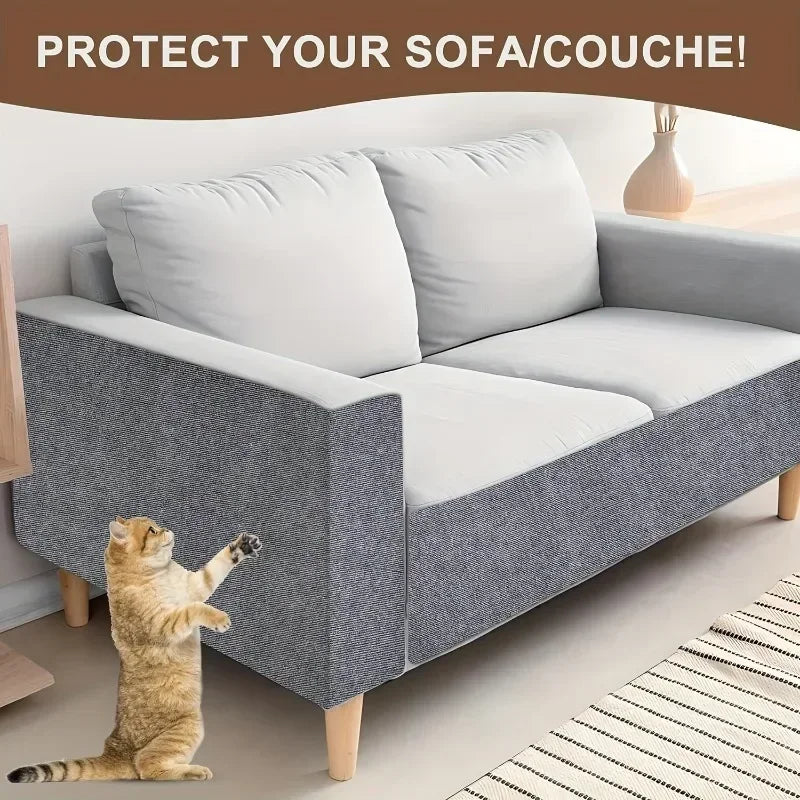 Tapis Anti-Dérapant pour Griffoir de Chat - Protection Meubles