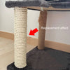 Cuerda de Sisal Natural para Rascadores de Gatos