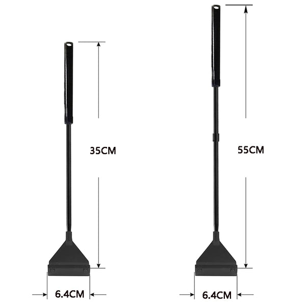 Racleur d'algues à double surface pour aquarium