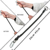 45cm Nylon Dog Leash Extender with Quick-Release Buckle