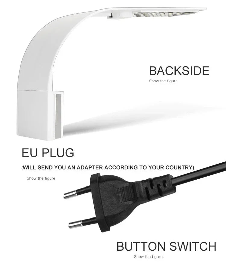 Ultra Thin LED Aquarium Light Clip-On 5W 10W 15W