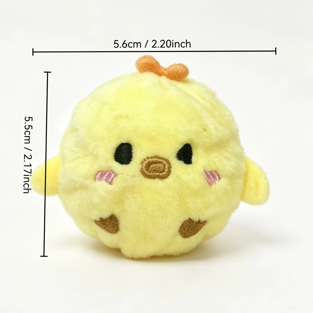 Interactive Squeaky Bouncing Chick Ball for Dogs & Cats