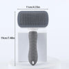Brosse de toilettage auto-nettoyante pour animaux