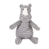 Jouet en peluche d'éléphant gris conçu comme jouet à mâcher pour chiens