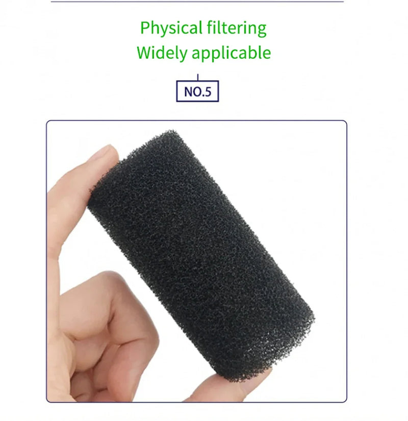 Aquarium Intake Pre-Filter Sponges (5-Pack)
