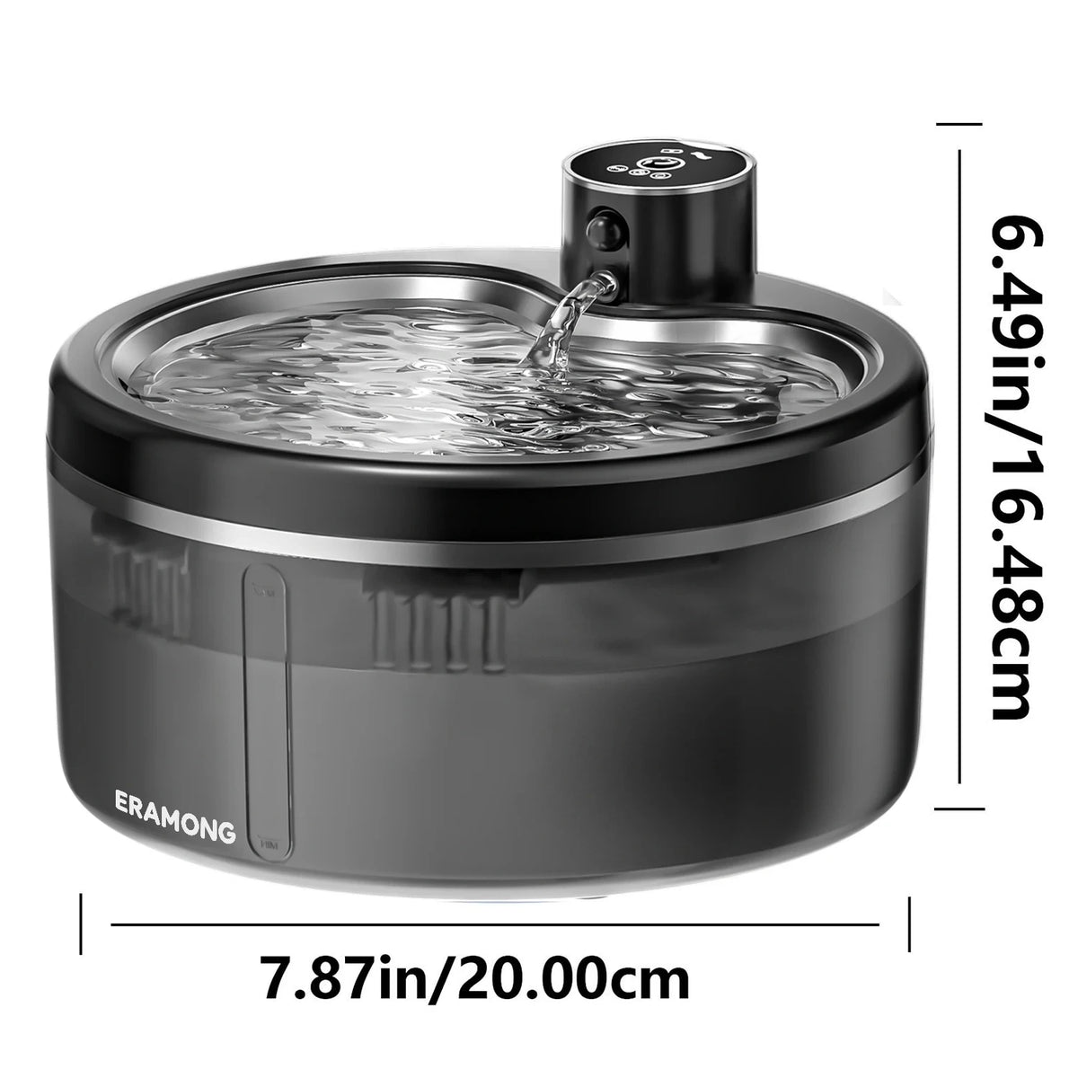 Wireless Cat Water Fountain with Smart Sensor and 4000mAh Battery