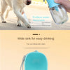 Bouteille d'eau portable pour animaux avec rangement pour nourriture