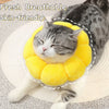 Adjustable Soft Plush Recovery Collar for Cats and Small Dogs