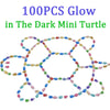 Glow-in-the-Dark Resin Turtle Figurines