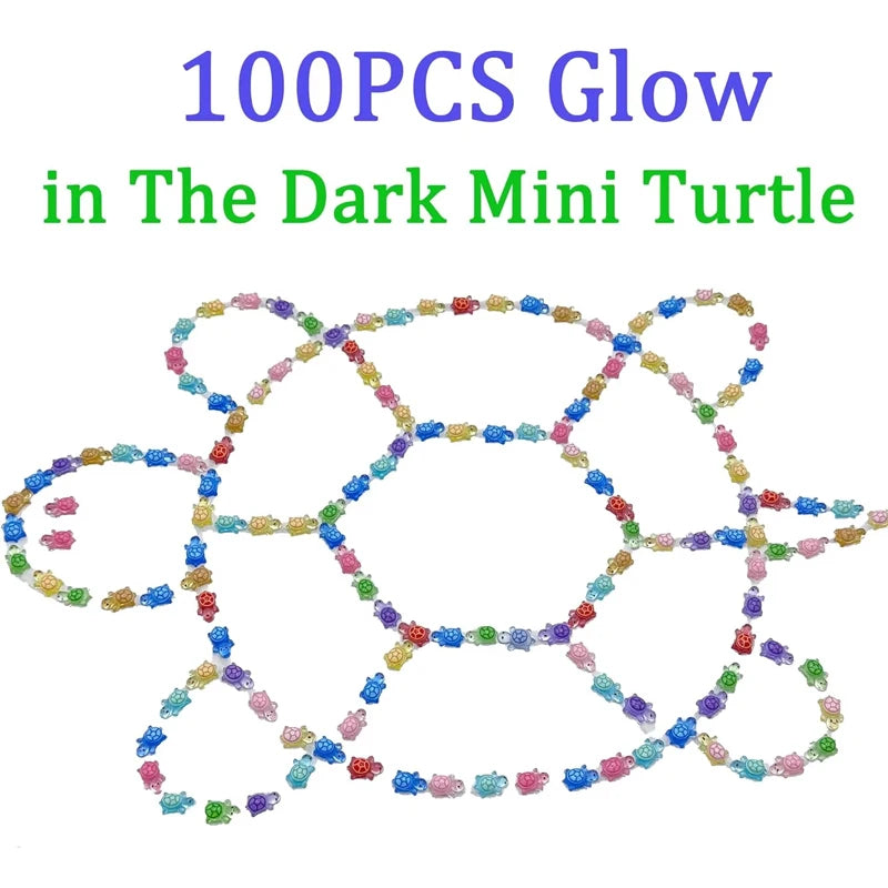 Glow-in-the-Dark Resin Turtle Figurines