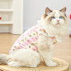 Lace Collar Dog Vest with D-Ring Summer Pet Shirt