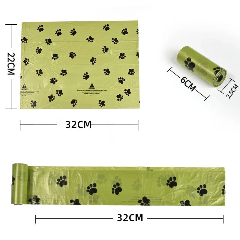 Biodegradable Dog Poop Bags with Leak-Proof Design