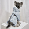 Reflective Waterproof Dog Raincoat with Hood