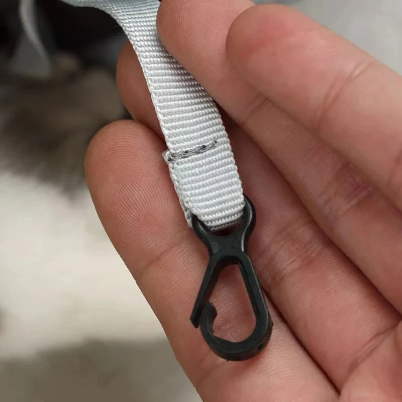 حقيبة ظهر لحمل القطط والكلاب الصغيرة - تهوية للسفر