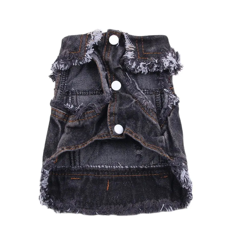 Chaqueta de Mezclilla Azul para Perros