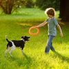 Anneau d'entraînement et disque volant en caoutchouc durable pour chien