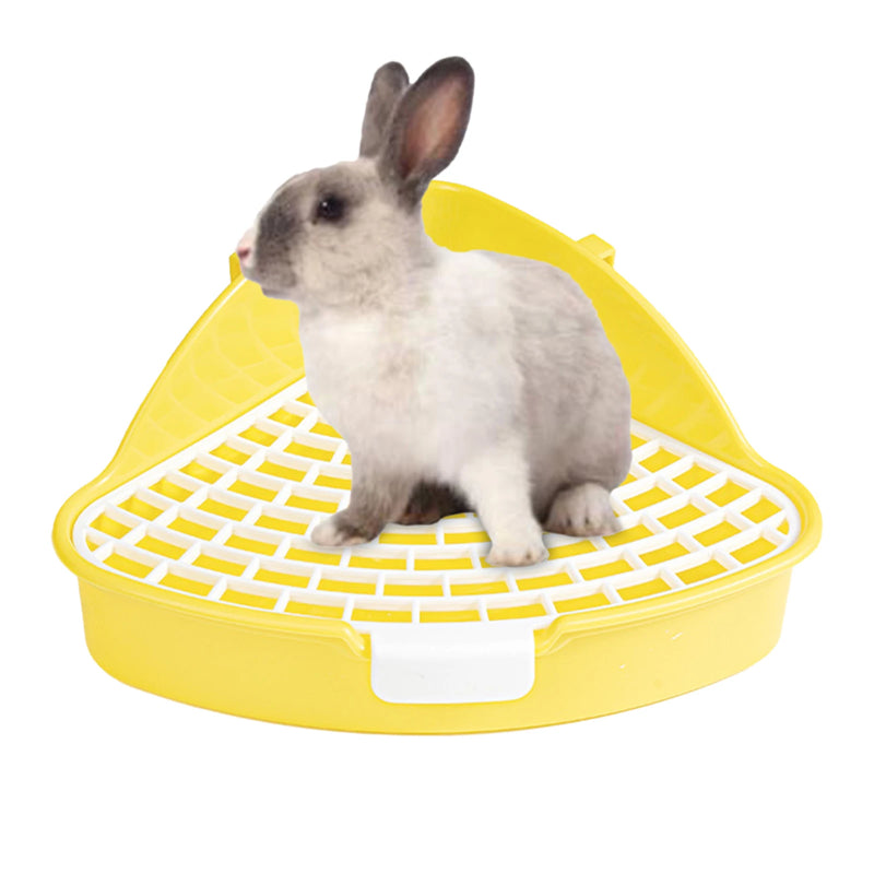 Rabbit Litter Tray Corner Toilet for Small Pets