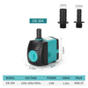 Pompe à eau submersible pour aquarium