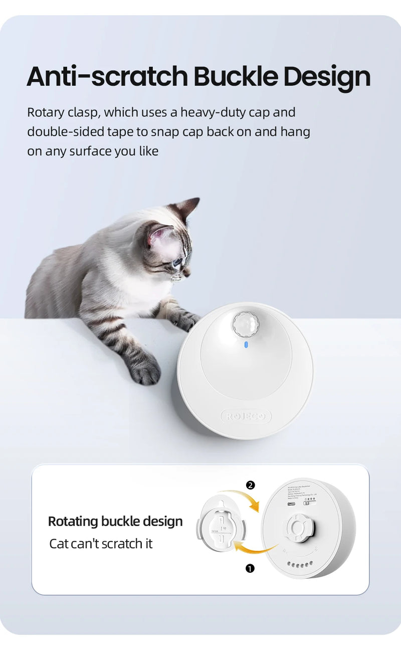 Desodorizador Inteligente para Arenero de Gato con Purificación por Iones