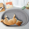 Waterproof Oxford Dog Bed with Removable Washable Cover