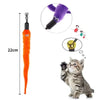 Interactive Cat Feather Toy with Bell