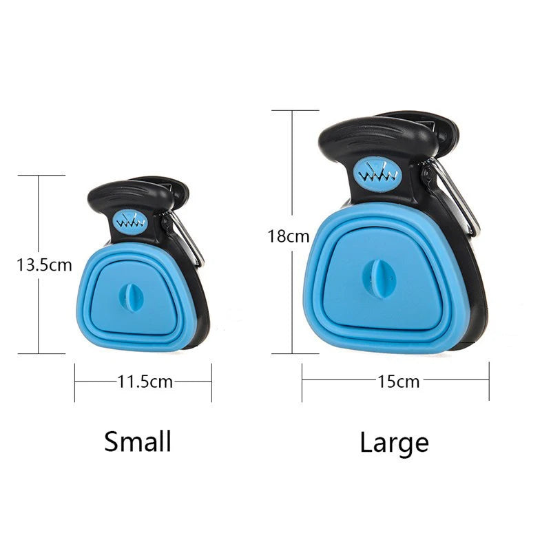Foldable Dog Pooper Scooper with Decomposable Bags