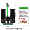 Filtre Submersible 3-en-1 Silencieux pour Aquarium