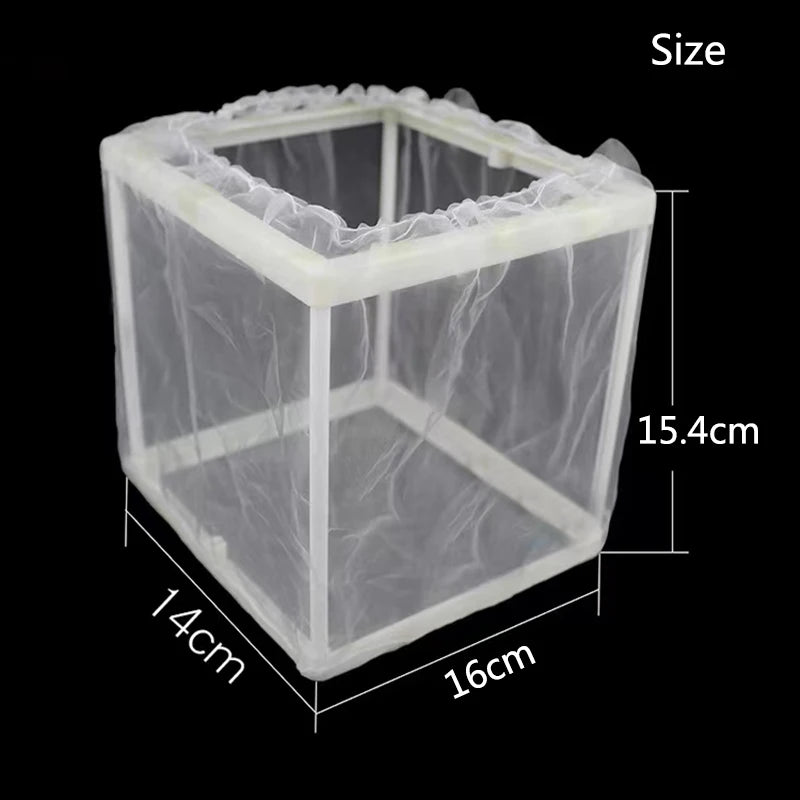 Aquarium Fish Breeding Isolation Box with Suction Cups