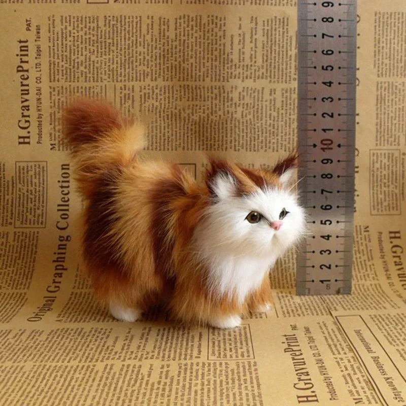 Peluche Chat Réaliste