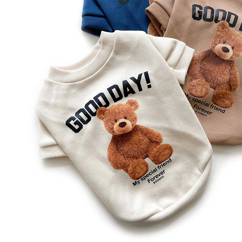 Chaqueta de Oso de Dibujos Animados para Mascotas