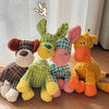 Squeaky Donkey Plush Toy for Dogs