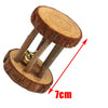 Natural Wooden Chew Toy Set for Small Pets – Guinea Pigs, Rabbits & Hamsters