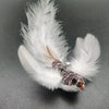 Interactive Cat Feather Toy with Bell