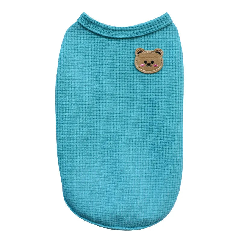 Breathable Cotton Pet Vest for Small Dogs & Cats
